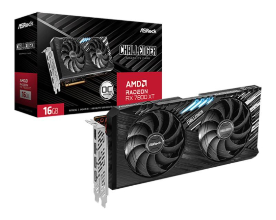 ASROCK AMD Radeon RX 7800 XT Challenger 16GB 256bit RX 7800 XT Challenger 16G OC grafička karta
