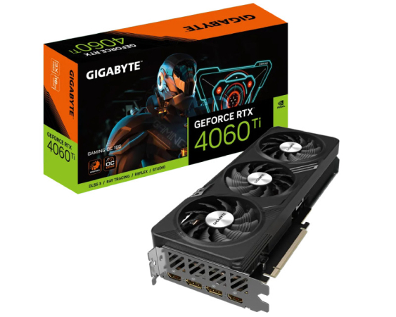 GIGABYTE  nVidia GeForce RTX 4060 Ti 16GB 128bit GV-N406TGAMING OC-16GD grafička karta