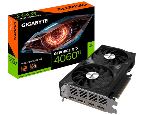 GIGABYTE  nVidia GeForce RTX 4060 Ti 8GB 128bit GV-N406TWF2OC-8GD grafička karta