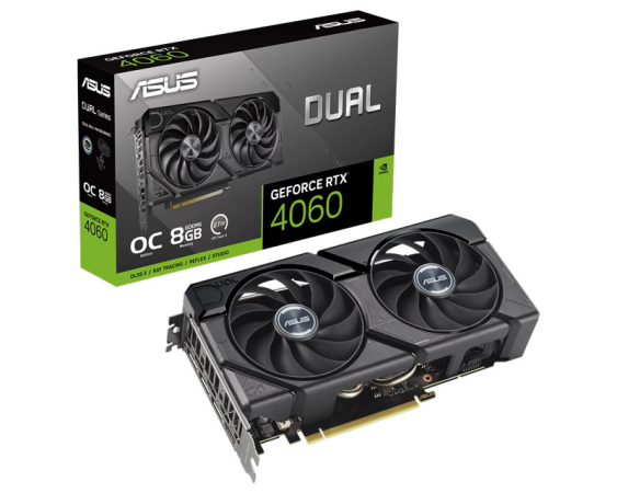 ASUS  nVidia GeForce RTX 4060 8GB 128bit DUAL-RTX4060-O8G-EVO grafička karta