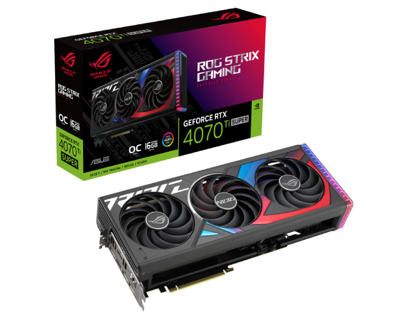 nVidia GeForce RTX 4070 Ti Super12GB ROG-STRIX-RTX4070TIS-O16G-GAMING grafička karta
