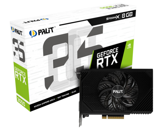 PALIT  nVidia GeForce RTX 3050 8GB 128bit RTX3050 StormX grafička karta