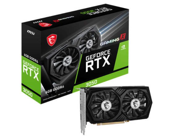 MSI  nVidia GeForce RTX 3050 6GB 128bit RTX 3050 GAMING X 6G grafička karta
