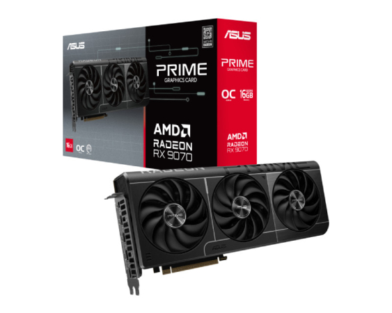ASUS  AMD Radeon RX 9070 16GB PRIME-RX9070-O16G grafička karta