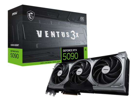 MSI  GeForce RTX 5090 32G VENTUS 3X OC grafička karta