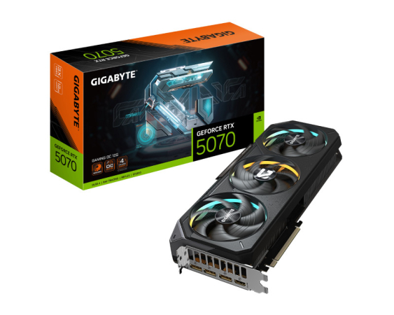 GIGABYTE  nVidia GeForce RTX 5070 GAMING 12GB 192bit GV-N5070GAMING OC-12GD rev 1.0 grafička karta