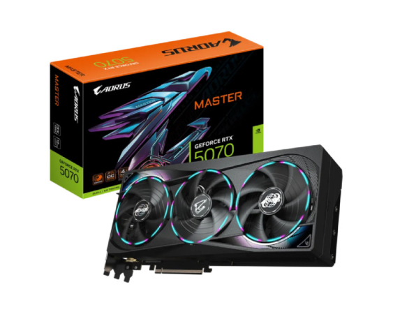 GIGABYTE  nVidia GeForce RTX 5070 WINDFORCE 12GB 192bit GV-N5070WF3OC-12GD rev. 1.0 grafička karta