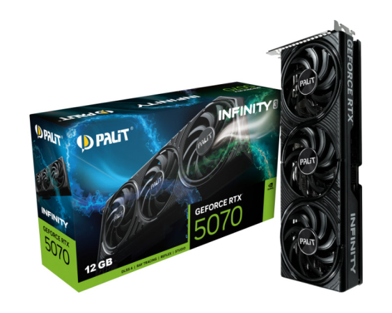 PALIT  nVidia GeForce RTX 5070 12GB 192bit RTX 5070 Infinity 3 grafička karta