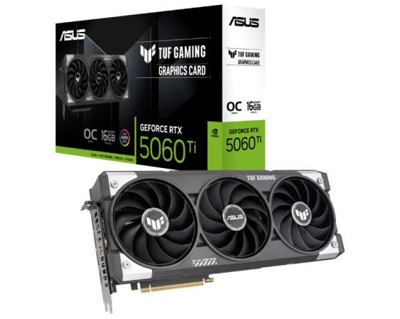 ASUS  nVidia GeForce RTX 5060 Ti 16GB TUF-RTX5060TI-O16G-GAMING grafička karta