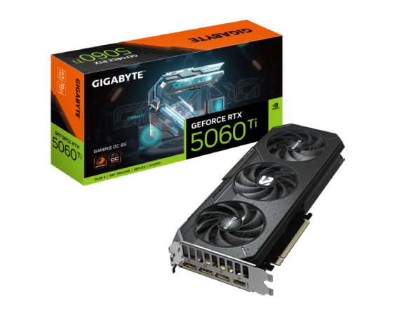 GIGABYTE  nVidia GeForce RTX 5060 Ti GAMING 8GB 128bit GV-N506TGAMING OC-8GD rev. 1.0 grafička karta