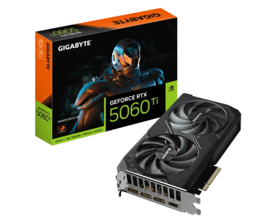GIGABYTE  nVidia GeForce RTX 5060 Ti WINDFORCE 8GB 128bit GV-N506TWF2-8GD rev. 1.0 grafička karta