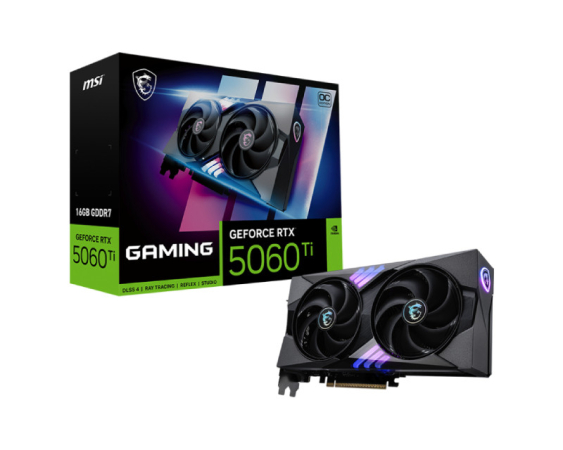 MSI  GeForce RTX 5060 TI GAMING 16G 128bit RTX 5060 Ti 16G GAMING OC grafička karta