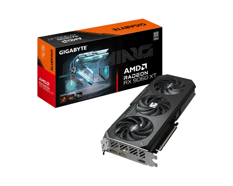 AMD Radeon RX 9060 XT GAMING 8GB 128bit GV-R9060XTGAMING OC-8GD rev. 1.0 grafička karta