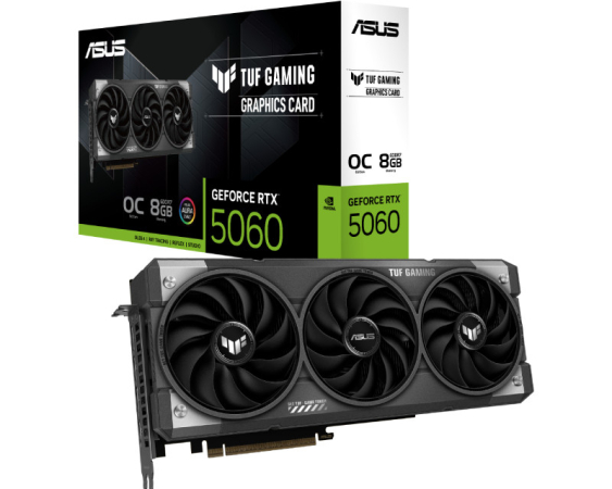 ASUS  nVidia GeForce RTX 5060 8GB TUF-RTX5060-O8G-GAMING grafička karta