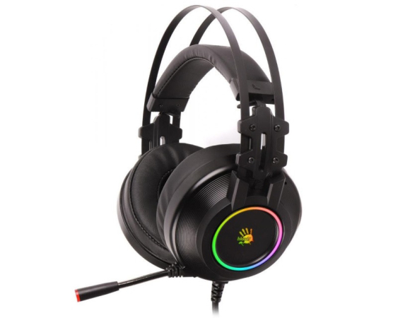 A4 TECH  G528C Bloody Virtual 7.1 RGB Gaming crne slušalice 