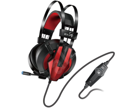 GENIUS  HS-G710V crne slušalice sa mikrofonom 