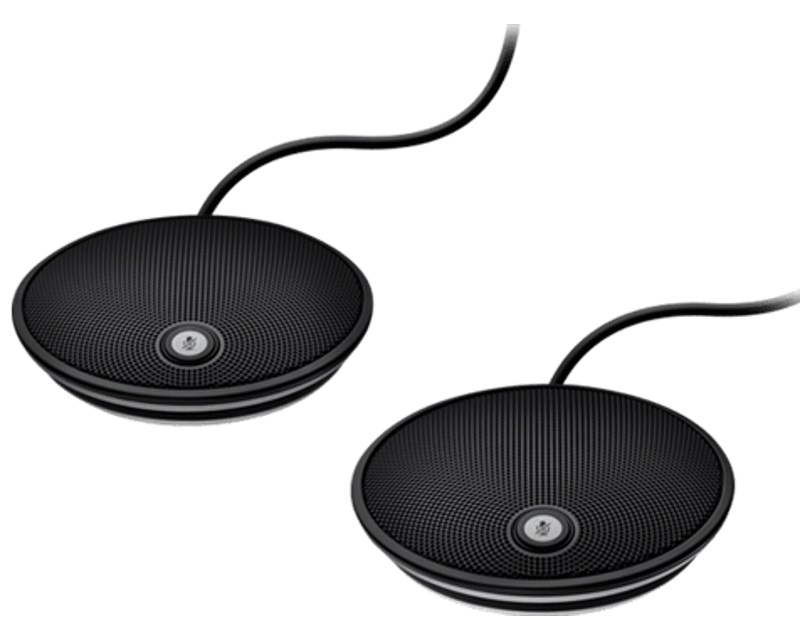 Expansion Microphones for Logitech Group Video Conferencing Web camera 