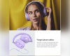 Style 3 Lavender bežične slušalice ljubičaste 