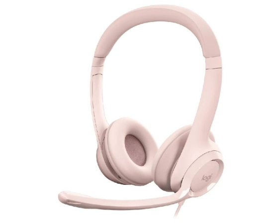 LOGITECH  H390 Stereo Headset slušalice sa mikrofonom roze 