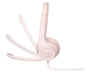 H390 Stereo Headset slušalice sa mikrofonom roze 