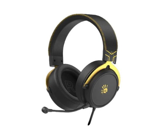 A4 TECH  M590i Bloody Virtual 7.1 (Sports Lime) Gaming slušalice crno/žute 