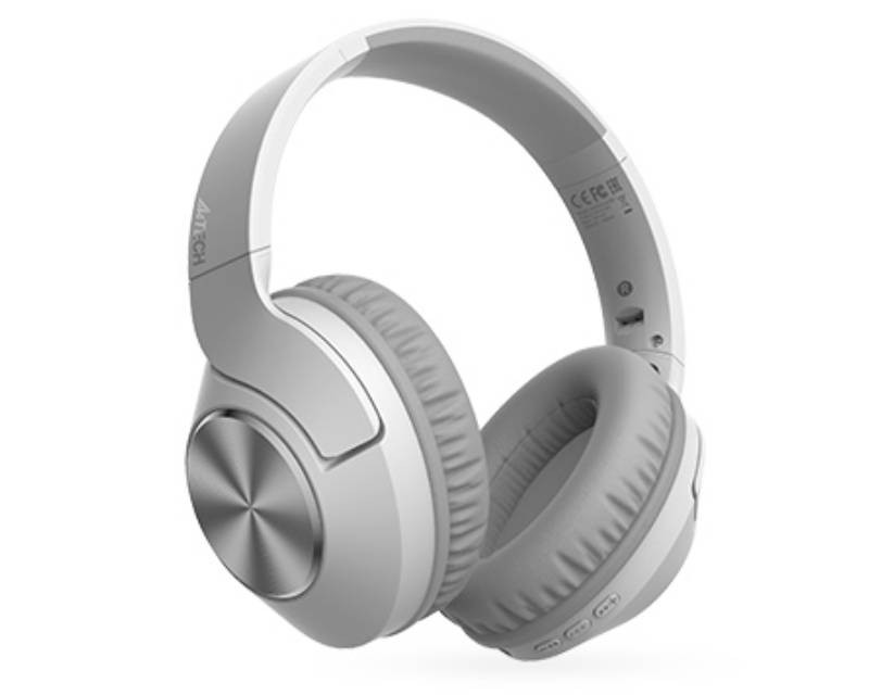 BH300 2Drumtek Wireless Type-C Charging slušalice sa mikrofonom bele 