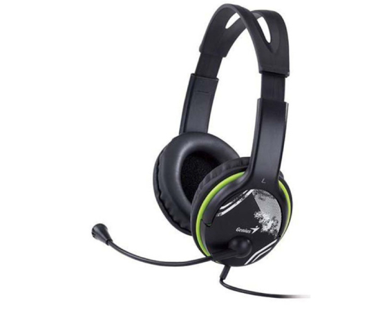 GENIUS  HS-400A Green slušalice sa mikrofonom 