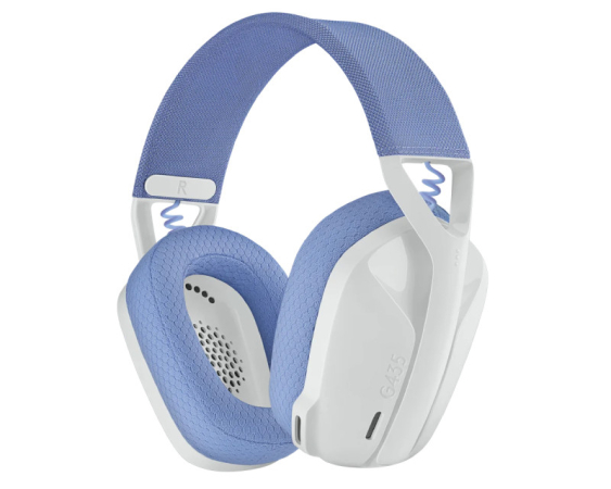 LOGITECH  G435 LIGHTSPEED Wireless Gaming slušalice sa mikrofonom bele 